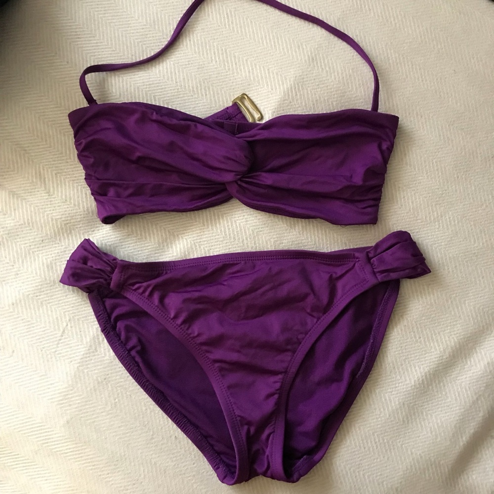 Purple bikini